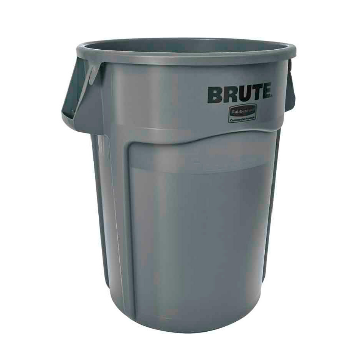 Rubbermaid Brute, afvalbak, 167 liter, grijs,VB 002643 - 0