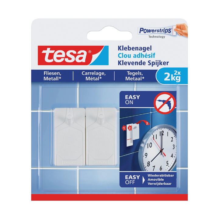 Klevende spijker tesa voor tegels en metaal 2kg(77762-00000- - 0