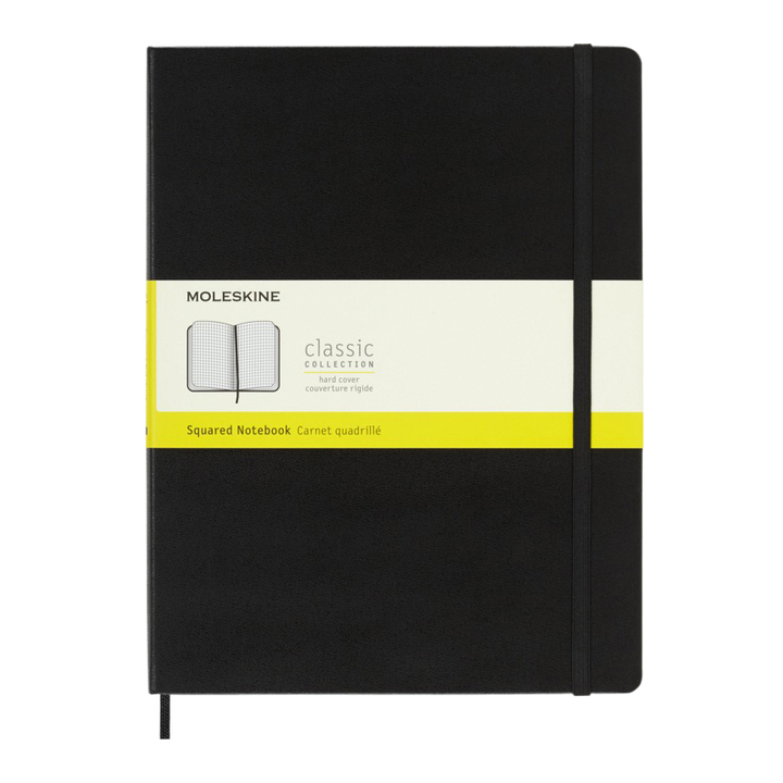 Notitieboek moleskine xl 190x250 rt hc zw(qp091) - 0