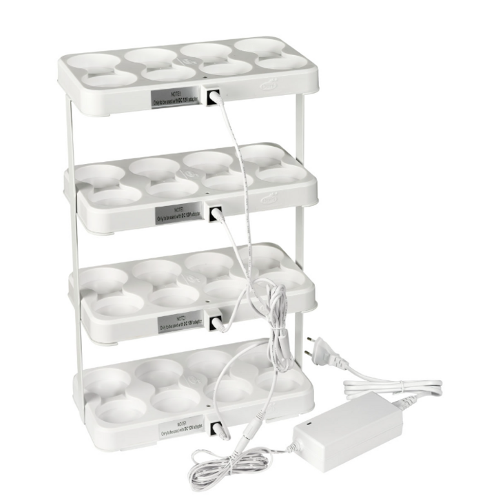 Duni Mini LED | Multi Oplaadstation | Wit | 192651 (1 stuk) - 0