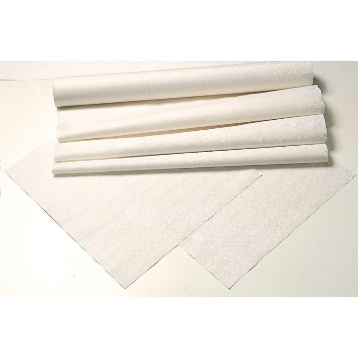 Tork Universal, napperon damastpapier, 80x120 cm, wit, 474051 (250 stuks) | OP=OP AANBIEDING - 0