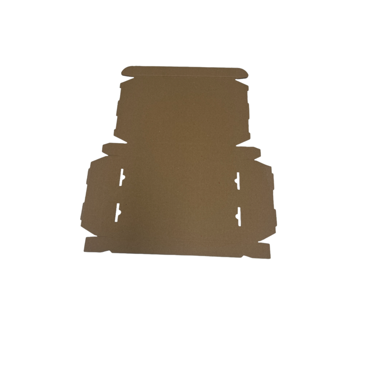 Brievenbusdoos, 220x155x28mm, A5, bruin (50 stuks) - 2