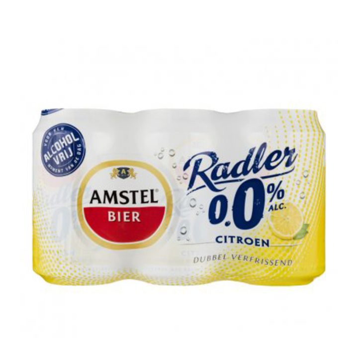 Bier amstel radler 0.0 blik 330ml(14657) - 1