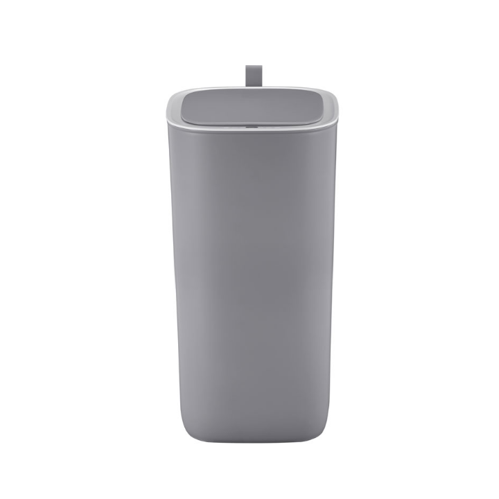 Morandi, afvalbak met sensor, 30 liter, grijs, VB 628890 - 1