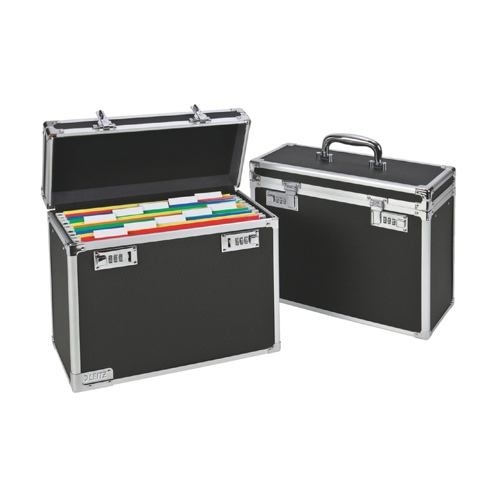 Hangmappenkoffer leitz filling case a4 zwart - 0