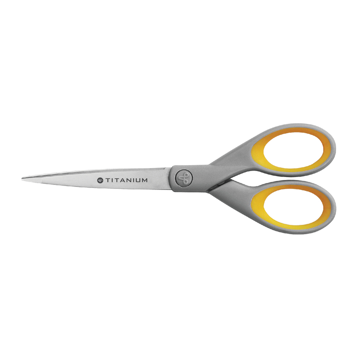 Schaar westcott kantoor 18cm titanium met softgrip(ac-e30470 - 0