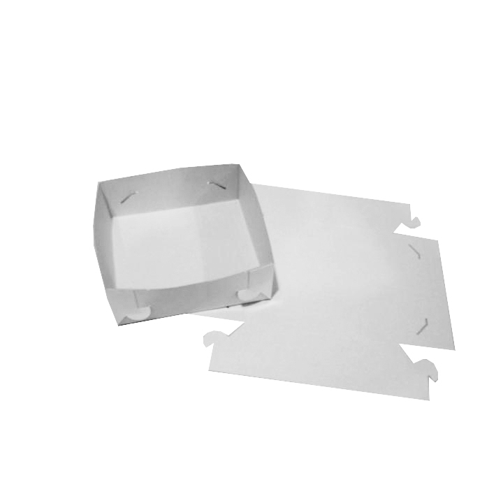 Gebaksdoos onbedrukt 30x30x9cm, pk 50st - 0