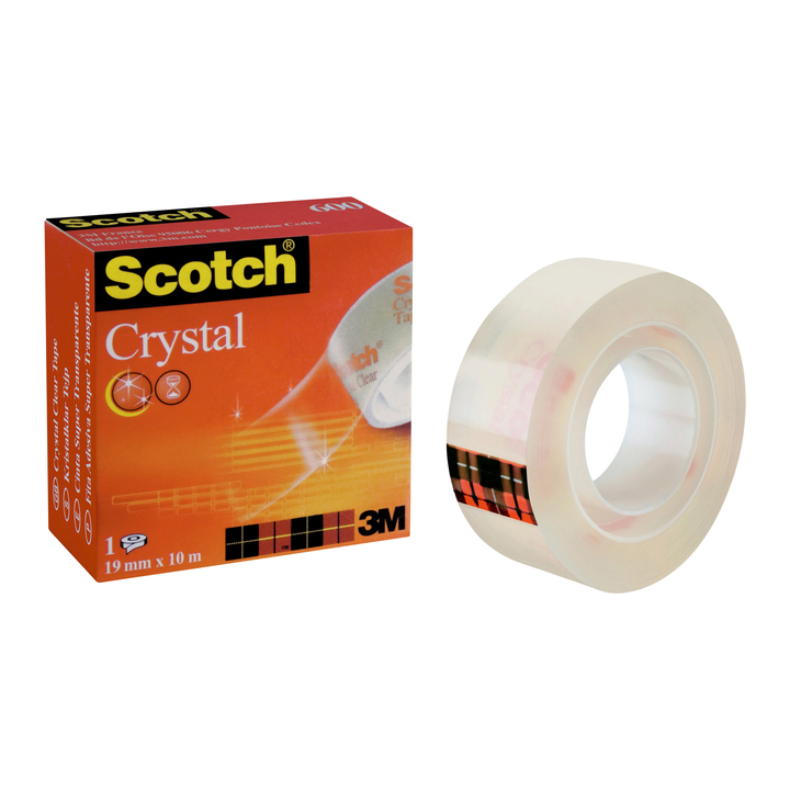 Plakband 3m scotch 600 19mmx10m - 0