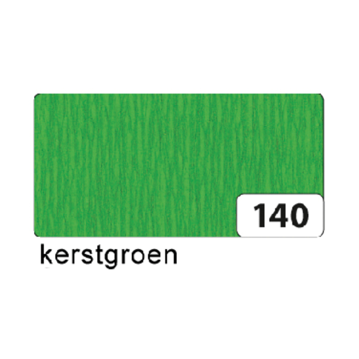 Crêpepapier folia 250x50cm nr140 kerstgroen(822140) - 0