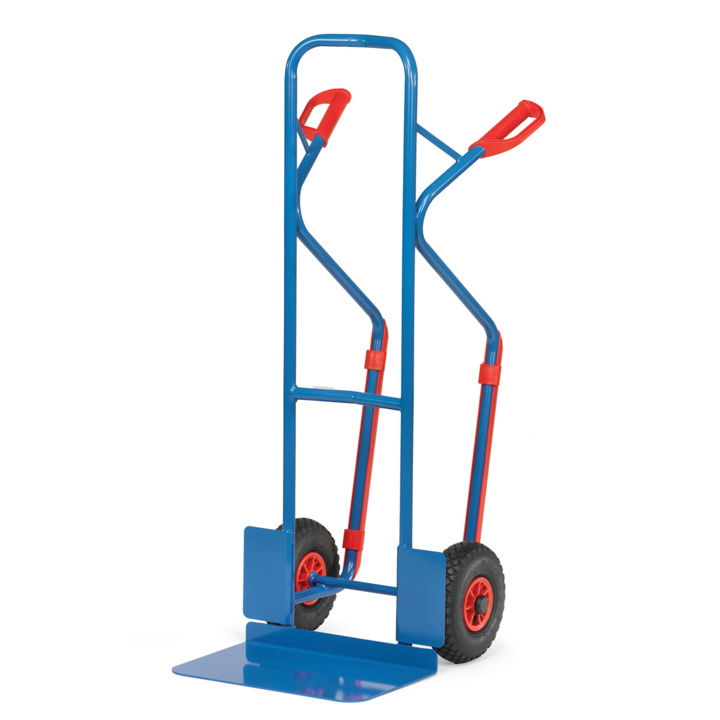 Steekwagen hoogte 1300 steekbreedte 480, Rubber banden - 0