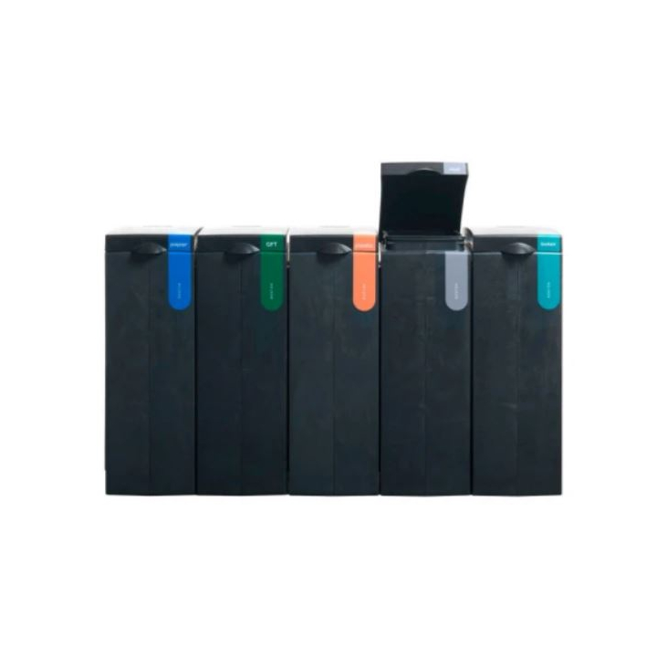 Bonton Original | Modulaire Afvalscheidingsbak | 70 Liter | Grijs | VB 012015 - Afvalstroom Restafval - 1