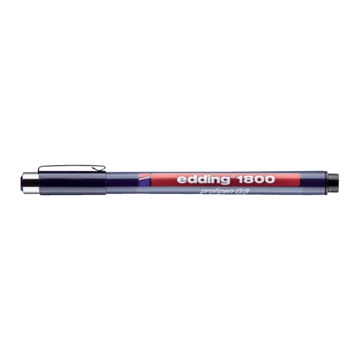 Fineliner edding 1800 0.35mm zwart(4-180003001) - 0