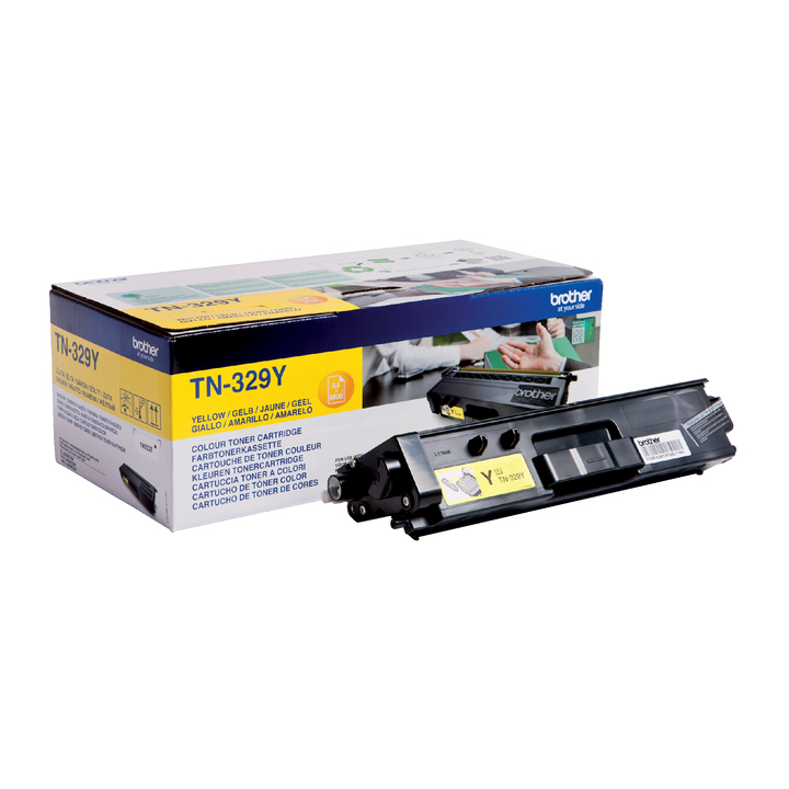 Toner brother tn-329 6k geel(tn-329y) - 0