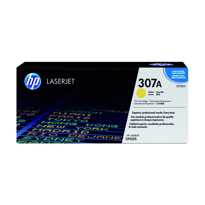 Tonercartridge hp ce742a geel 7.3k(ce742a) - 0