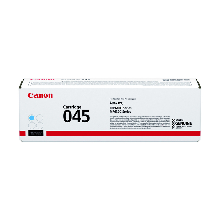 Tonercartridge canon 045 1.3k blauw(1241c002) - 0