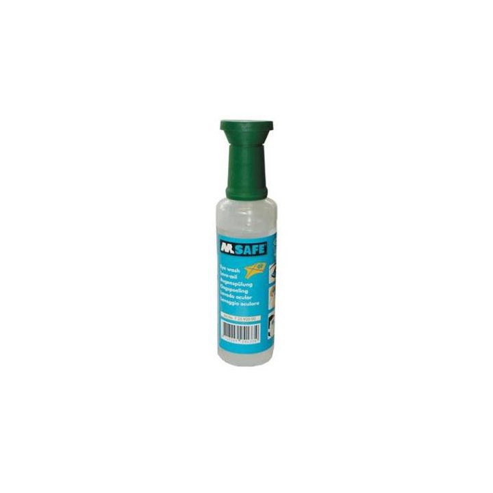 M-SAFE, oogspoelfles, 500 ml, inclusief oogbadje - 0