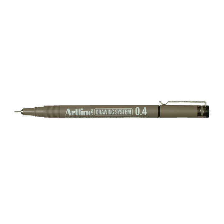 Fineliner artline 0.4mm zwart - 0