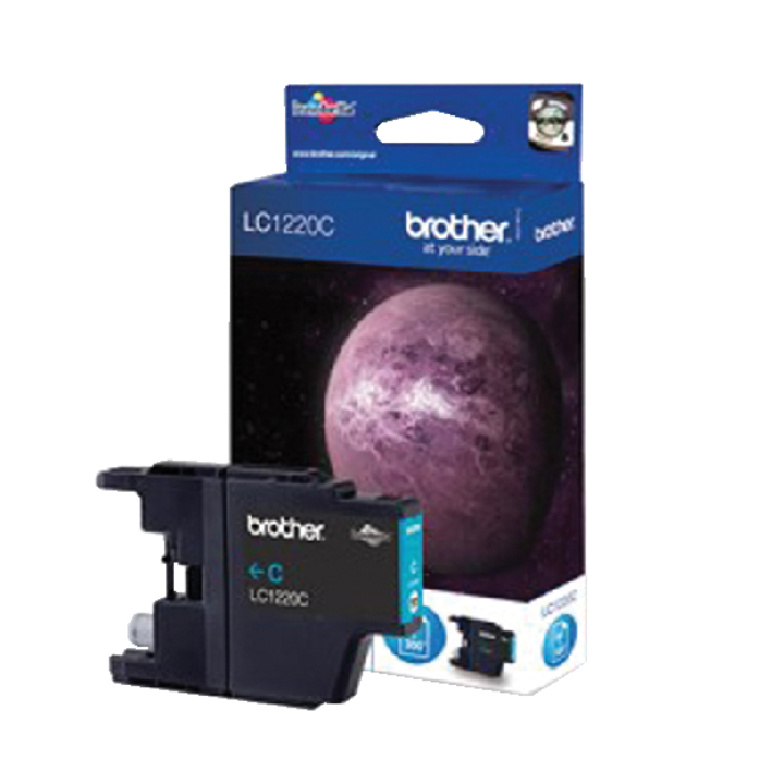 Inkcartridge brother lc-1220 blauw(lc-1220c) - 0