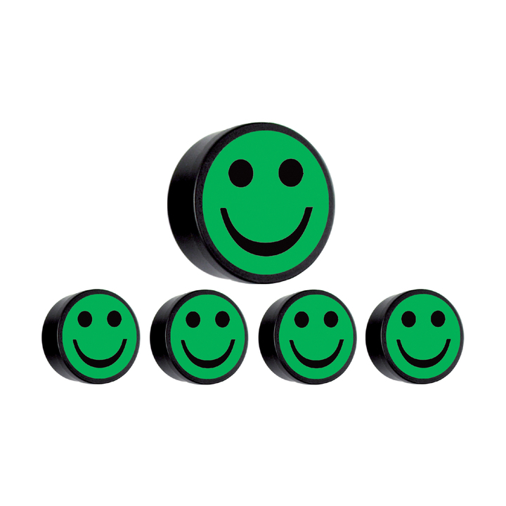Magneet smiley 35mm groen(14034.400) - 0