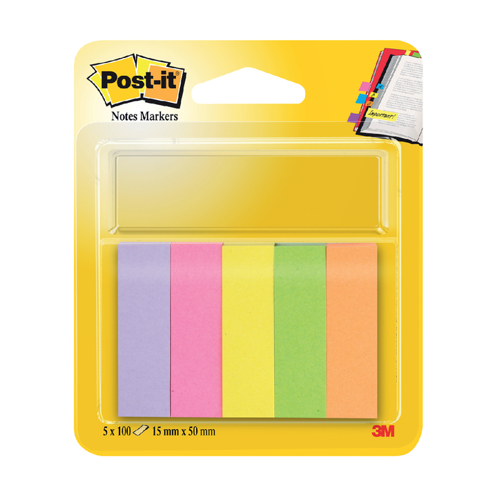 Memoblok 3m post-it 670-5 15x50mm ultra(670-5) - 0