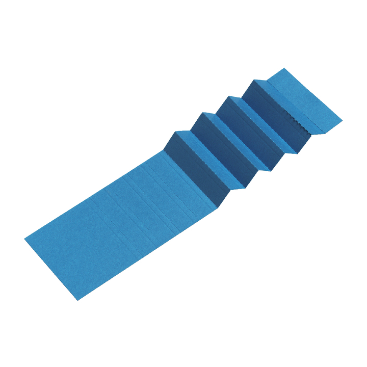 Ruiterstrook a5847-6 blauw - 0