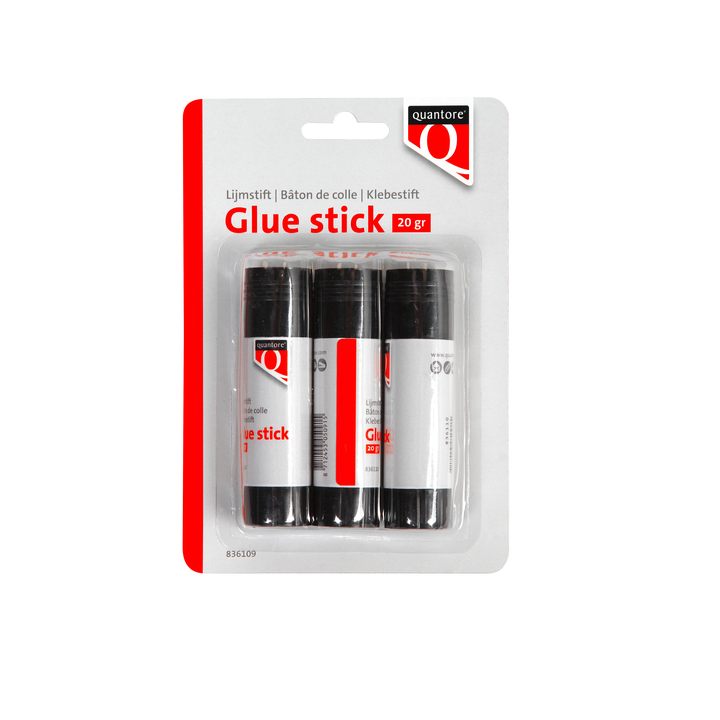 Lijmstift quantore 3x20gr(d-105078) - 0