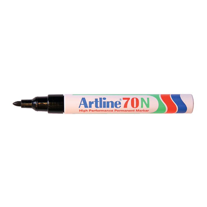 Viltstift artline 70 perm rond 1.5mm zwart - 0