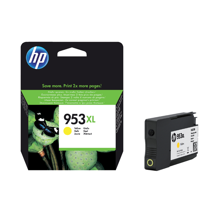 Inkcartridge hp 953xl f6u18ae hc geel(f6u18ae) - 0