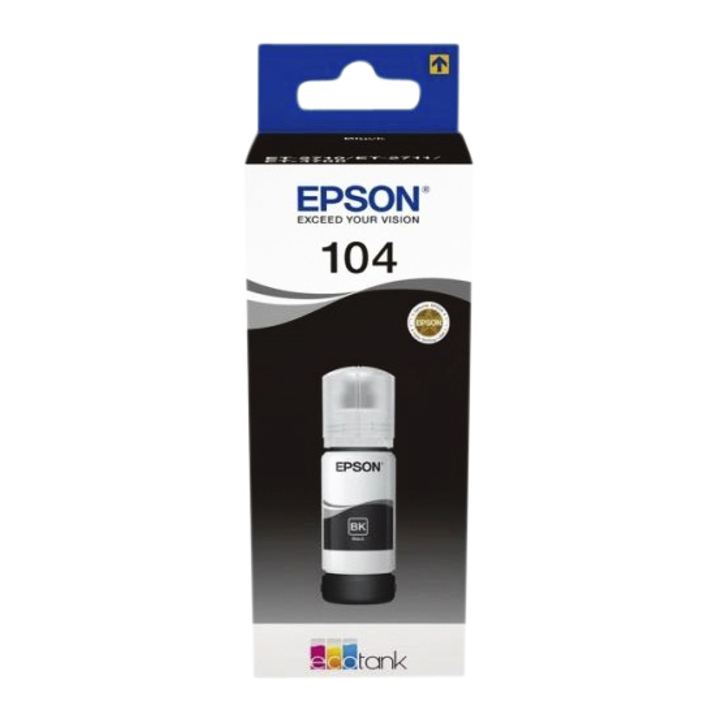 Navulinkt epson 104 t00p140 zwart(3100458) - 0
