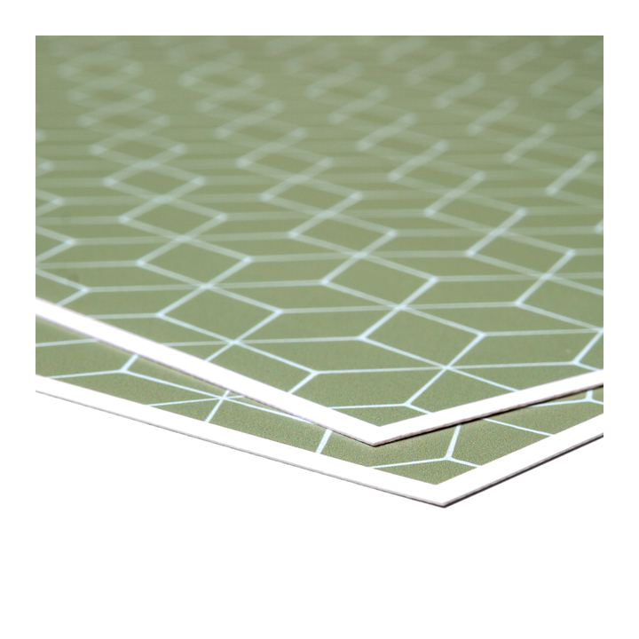 Placemat hexagon groen(plm6gi16) - 1