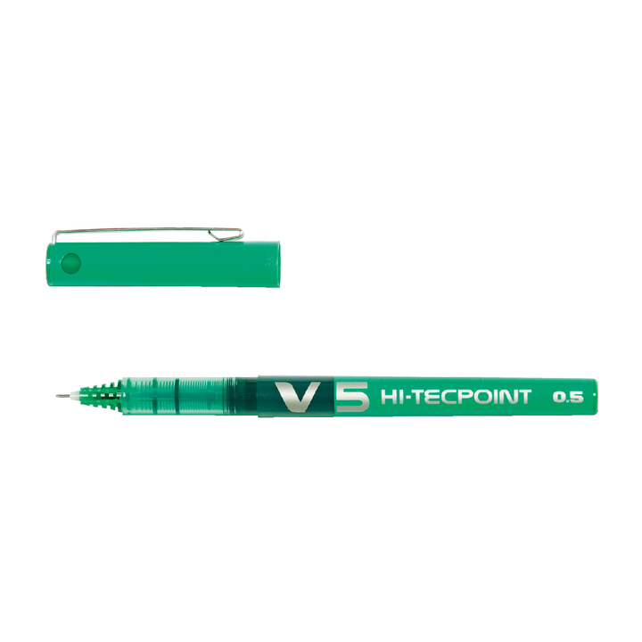 Rollerpen pilot hi-tecpoint bx-v5 0.3mm groen - 0