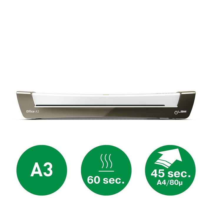 Lamineermachine leitz ilam office a3 zilver(72530084) - 2
