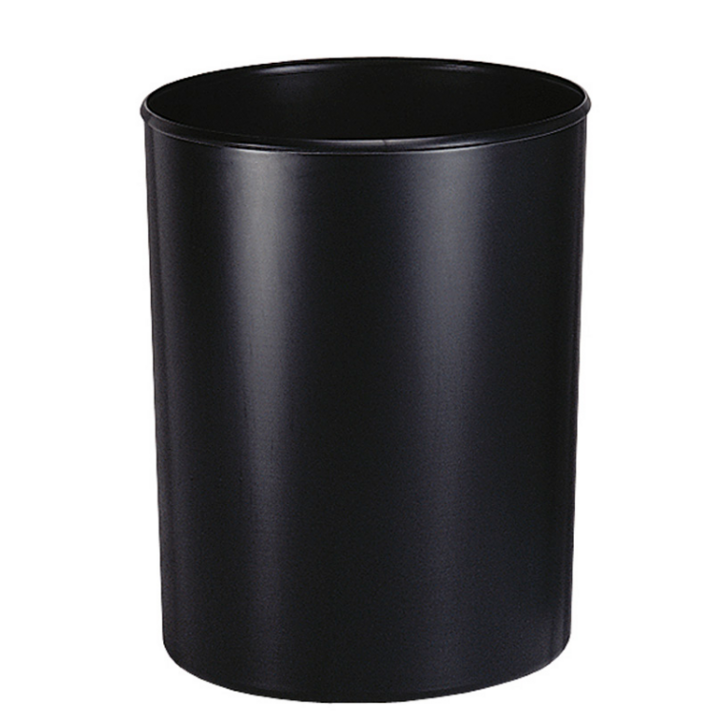 Vuurbestendige papierbak, 20 liter, zwart, VB 182219 - 0