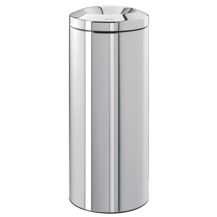 Brabantia, vlamdovende papierbak, 30 liter, RVS, VB 287527 - 0