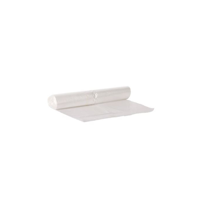 Vuilniszak | HDPE | 90x125cm | 200 Liter | T25 | Transparant (200 zakken) - 0