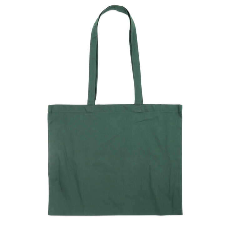 Cotton tote bag, 50x42cm, army green (100 Stuks) - 0