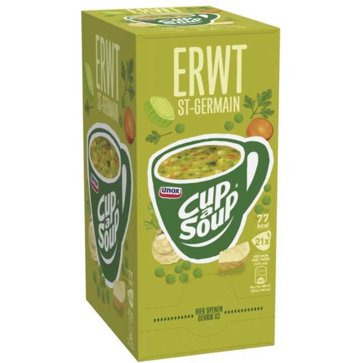 Cup-a-Soup, soep, 175ml, erwt (21 zakjes) - 2