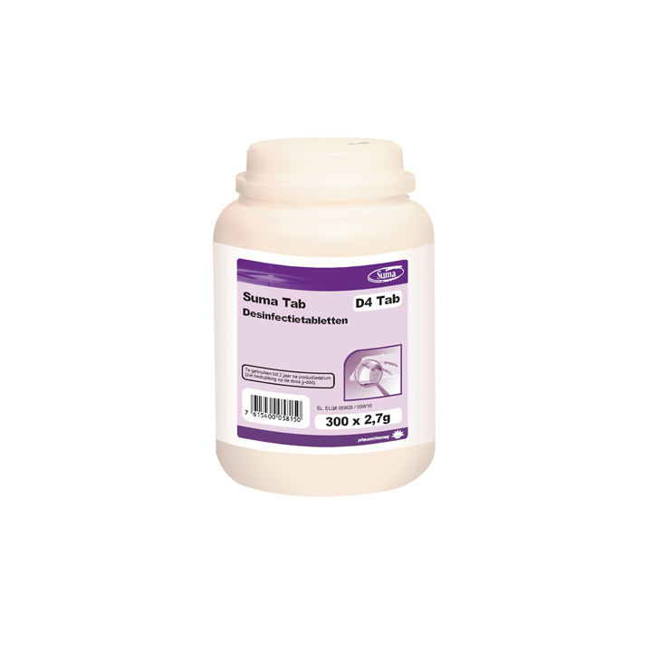 Suma Tab, D4, desinfectietabletten, 300 stuks - 0