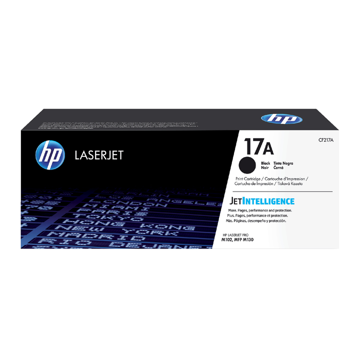 Tonercartridge hp 17a cf217a 1.6k zwart(cf217a) - 0