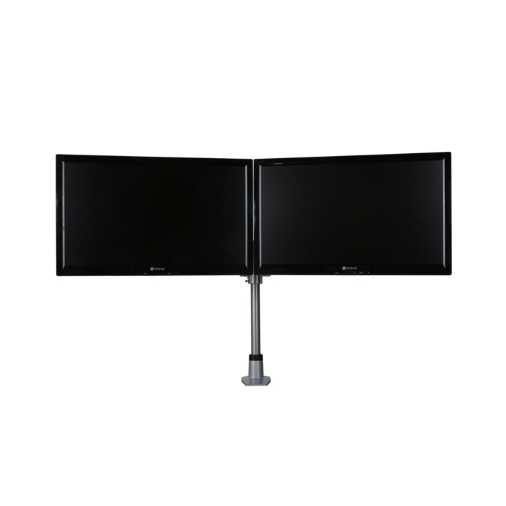 Filex, Skylon monitorarm dubbel, zilver - 1
