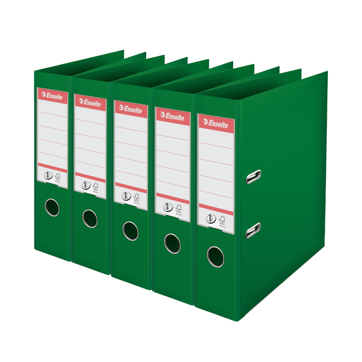 Ordner esselte no 1 power pp 75 mm 5 stuks groen(162560) - 0