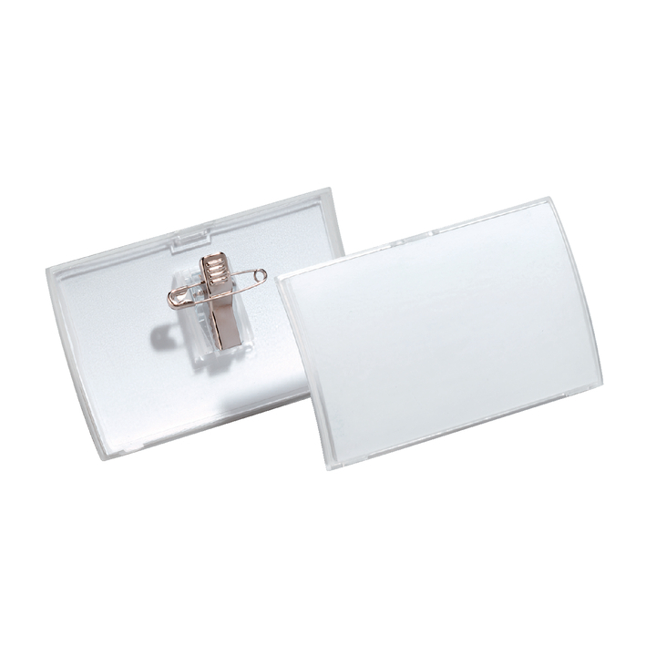 Badge click fold 8214 +clip 54x90mm - 0