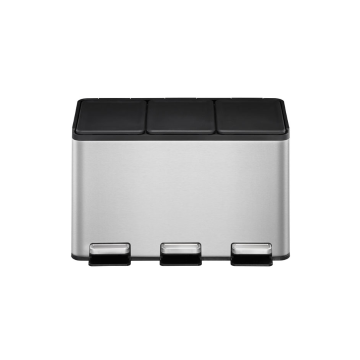 Essential EKO, pedaalemmer, 3x10 liter, mat RVS, VB 822930 - 2