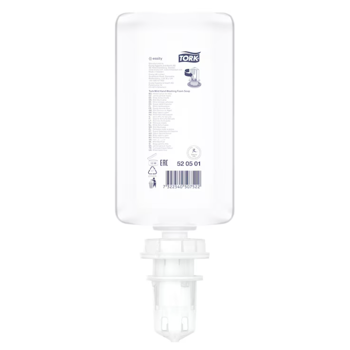 Tork Premium | Schuimzeep | 1000ml | Mild Geparfumeerd | S4 | 520501 (6 stuks) - 2