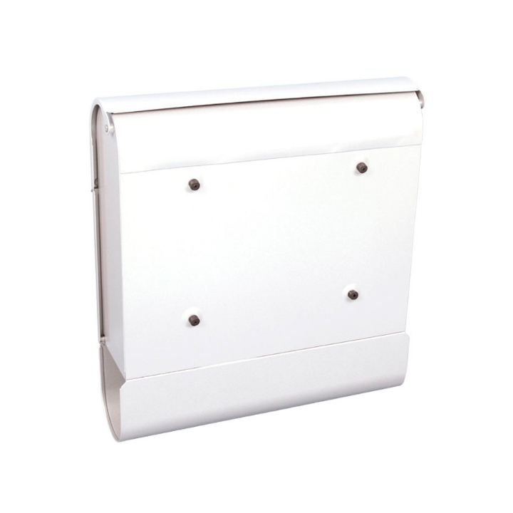 Wandbrievenbus Armilan, 37x12x41, wit, VB 716777 - 2