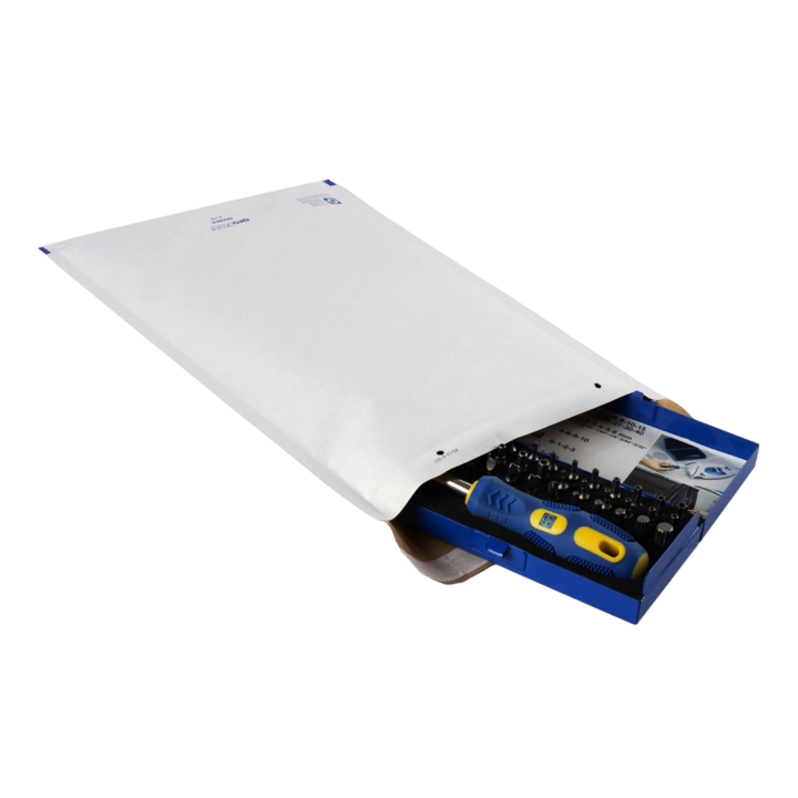 Luchtkussen enveloppen - 2 lagen - 170x260mm - 50 Stuks - Arofol - Wit - D4 - DLX J  - 2