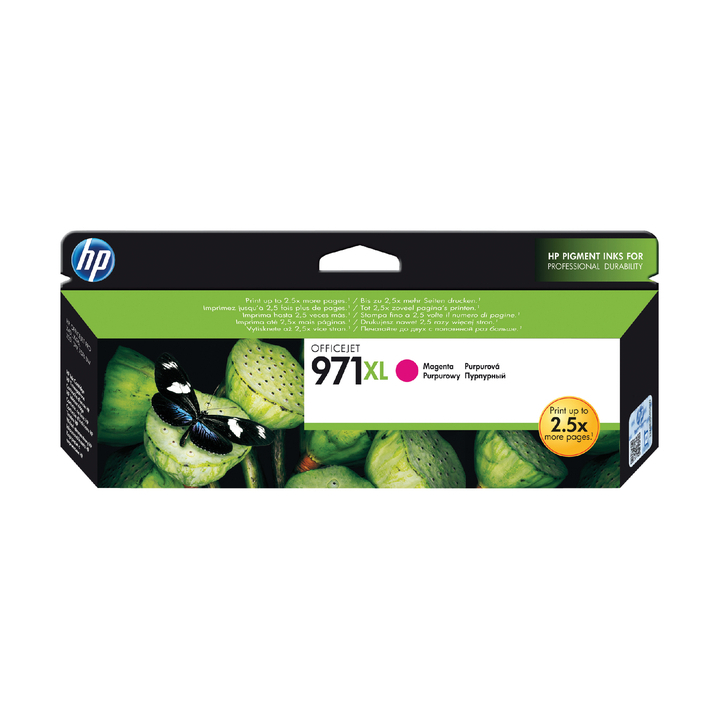 Inkjetcartridge hp cn627ae no 971xl 6.6k rood(cn627ae) - 0