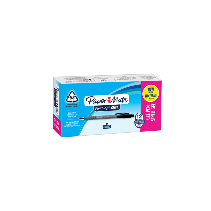 Gelschrijver papermate flexgrip m zwart(2108217) - 1