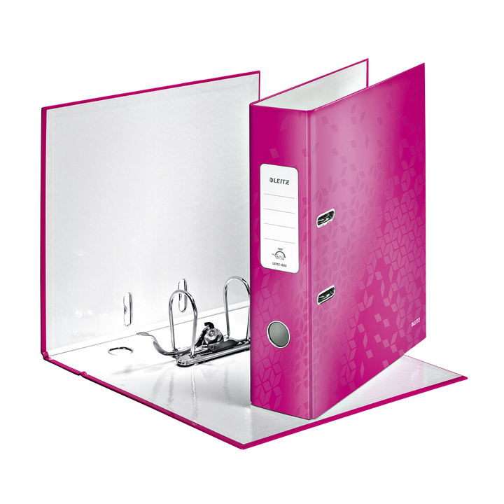 Ordner leitz wow 180graden 1005 80mm roze(10050023) - 0