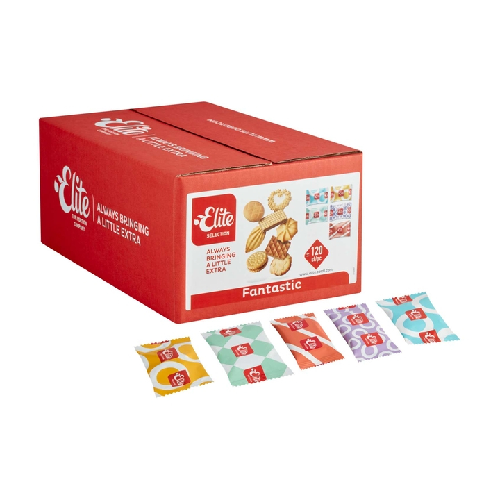 Koekmix, 120 stuks, fantastic assorti, 93006 (1 doos) - 0